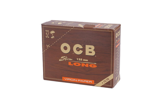 OCB SLIM LONG PAPER WITH FILTER